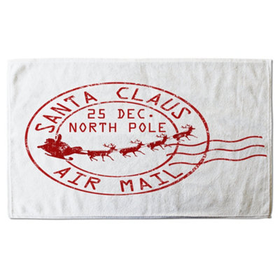 Santa claus air mail (bath towel) / Default Title Price Comparisons | Compare The Build