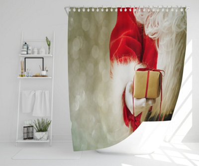 Santa claus gloved hands (shower curtain) / Default Title Price Comparisons | Compare The Build