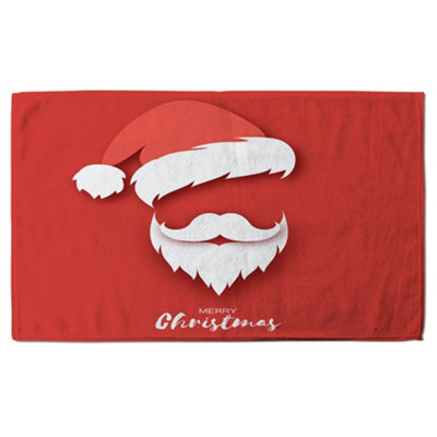 Santa claus hat and beard (bath towel) / Default Title Price Comparisons | Compare The Build
