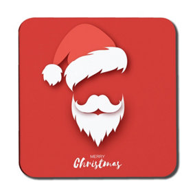 Santa claus hat and beard (coaster) / Default Title