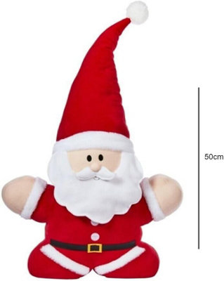 Santa Claus Soft Plush Christmas Decoration - 50cm