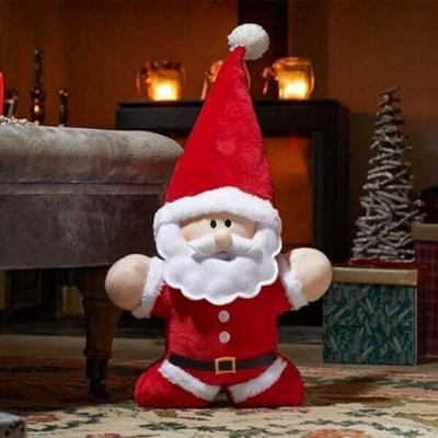Santa Claus Soft Plush Christmas Decoration - 50cm