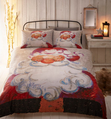 Santa King Duvet Cover and Pillowcase