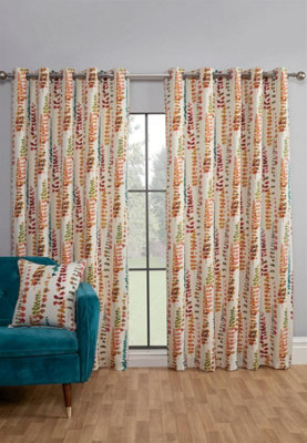 Santa Maria Eyelet Curtains Curtain Pair