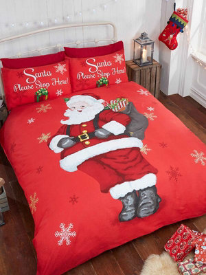 Childrens xmas duvet clearance covers