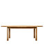 Santiago Oval Dining Table with Lazy Susan in Teak