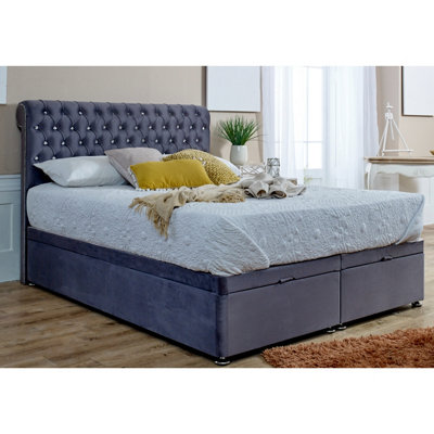 Diy ottoman deals bed frame