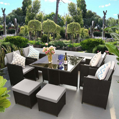 8 seat outdoor online patio set