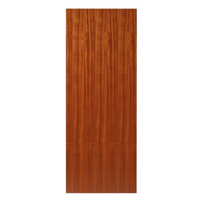 Sapele veneered flush - Fire Door - Finished