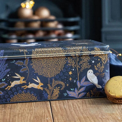 Sara Miller Christmas - Magical Nightfall Long Deep Rectangular