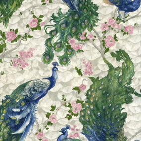 Sartoria Hera Peacock Multi Wallpaper