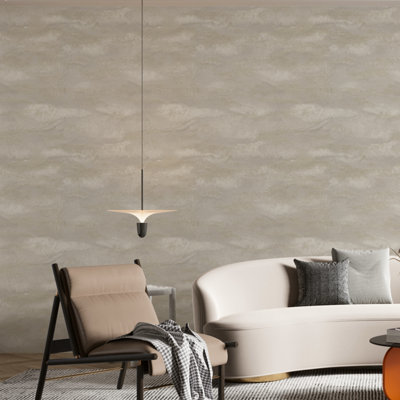Sartoria Sherwood Texture Cream/Gold Wallpaper