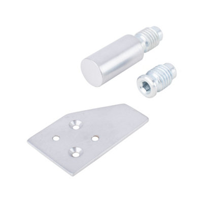 Sash Heritage Solid Sash Stop 31mm with 2 inserts - No Key - Satin Chrome
