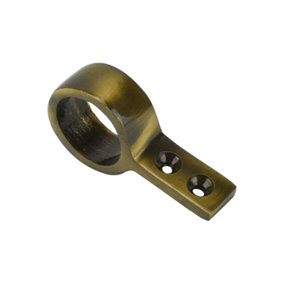 Sash Heritage Vertical Ring Sash Lift - Antique Brass