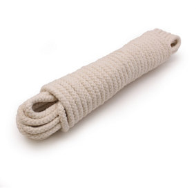 Sash Window Cord Cord / Rope Authentic Cotton Waxed 6mm x 10metres - Traditional Size 4