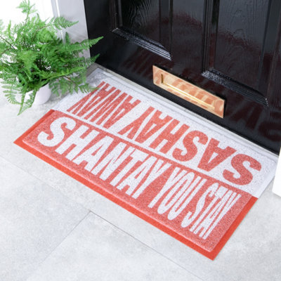 Sashay Away Doormat (70 x 40cm) DIY at B&Q