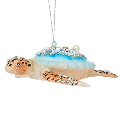 Sass & Belle Beach Fun Turtle Shaped Bauble