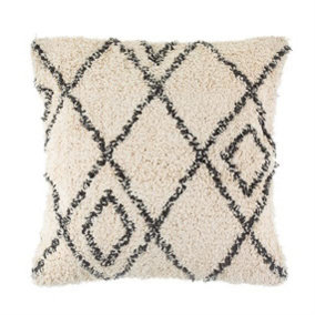 Sass & Belle Berber Style Diamonds Tufted Cushion Cover