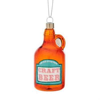 Sass & Belle Christmas Cheer Bottle Shaped Bauble