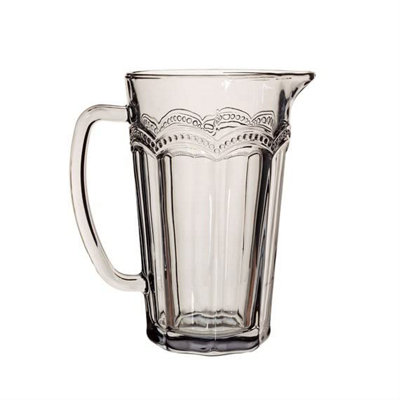 Sass & Belle Clarisse Glass Jug Grey