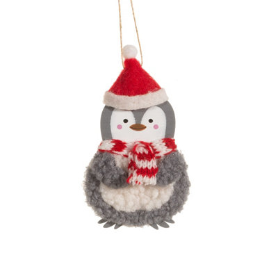 Sass & Belle Festive Penguin Hanging Decoration