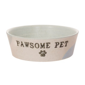 Sass & Belle Pawsome Pet Bowl Crafted from ceramic