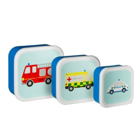 Sass & Belle Transport Lunch Boxes - Set of 3