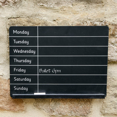 Sass & Belle Weekly planner chalkboard Price Comparisons | Compare The Build