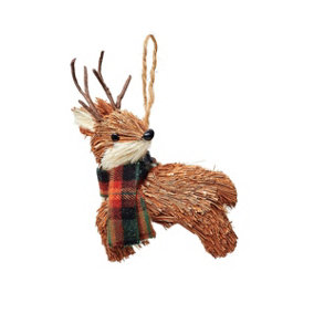 Sass & Belle Woodland Deer Brush Animal Decoration