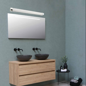 SASS - CGC Chrome IP44 Bathroom Mirror Wall Light 15W