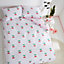 Sassy B Bedding Cherry Dreaming Duvet Cover Set with Pillowcase Pink