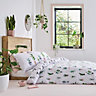 Sassy B Bedding Plant Babe Duvet Cover Set with Pillowcase Green