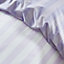 Sassy B Bedding Stripe Tease Duvet Cover Set with Pillowcases Lilac