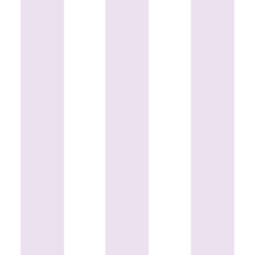 Sassy B Lilac Stripe Mica effect Wallpaper