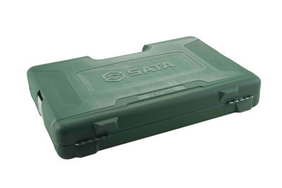 Sata 128Pc 1/4, 3/8 And 1/2 Drive 6 Point Metric Socket Wrench Set
