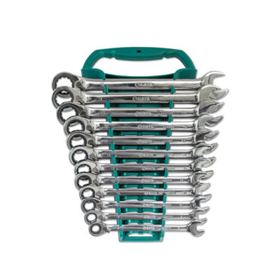 GearWrench 12pc Flex Head Ratcheting Combination Wrench Set - Metric