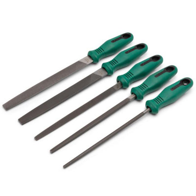 Sata 5pc File Set 8in Hand Tool Tempered Steel