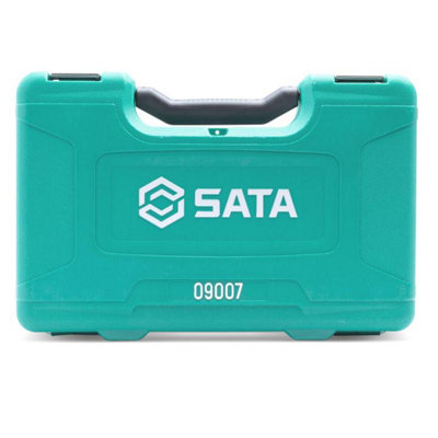 Sata 60Pc 1/2 Dr 6Pt Metric Socket Set  Sockets With Single Hex (6Pt)