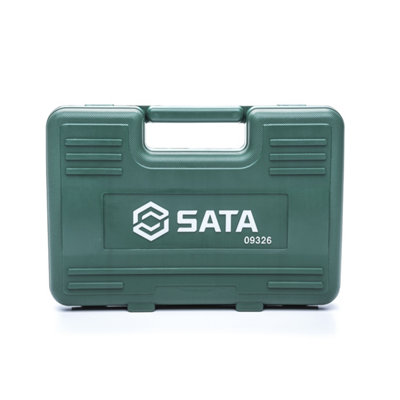 Sata 80Pc Ratcheting Bit Screwdriver Set With Durable Blow Mold Case