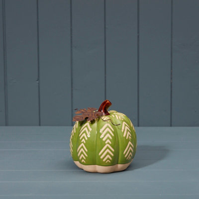 Satchville Green Ceramic Pumpkins Price Comparisons | Compare The Build