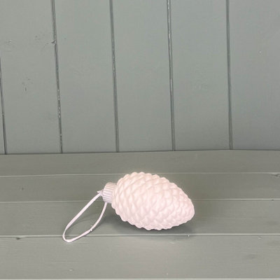 Satchville Hanging Ceramic Led Pinecone Price Comparisons | Compare The Build