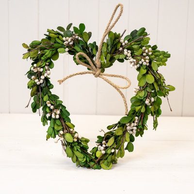 Satchville Natural Green Boxwood Wreaths Price Comparisons | Compare The Build