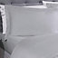 Sateen Stripe Complete Duvet Cover Pillowcase Fitted Sheet Bedding Set Silver Single
