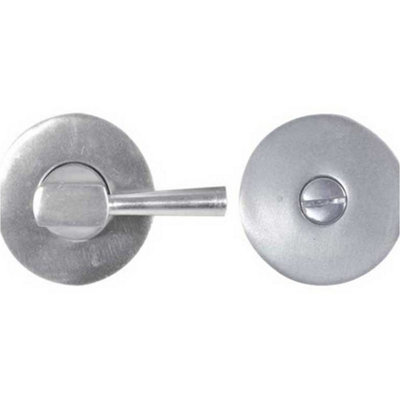 Satin Anodised Aluminium Easy Turn & Release Lock - 50mm - Door Handle
