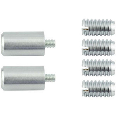 Satin Chrome Locking Sash Stop for Enhanced Security - Window Fastener