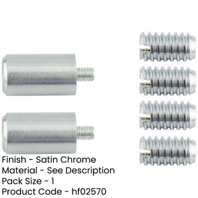 Satin Chrome Locking Sash Stop for Enhanced Security - Window Fastener