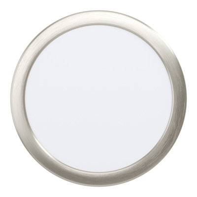 Satin Nickel 16.5W LED Wall and Ceiling Flush Downlight Spotlight