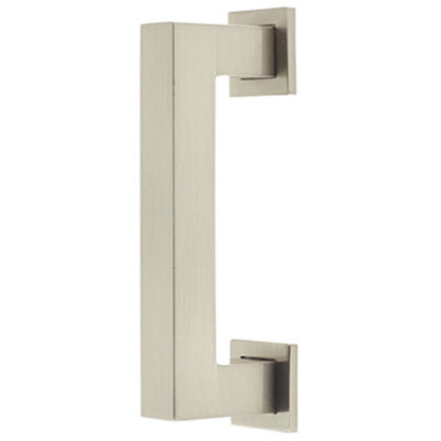 Satin Nickel Cabinet Handle - 96mm Modern Design - Kitchen Drawer Pull Handle