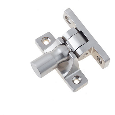 Satin Nickel Fasteners Pattern 1 for Versatile Home Decor - Window Fastener