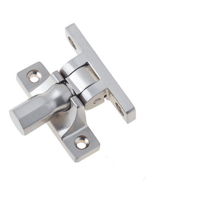 Satin Nickel Fasteners Pattern 2 for Stylish Interiors - Window Fastener